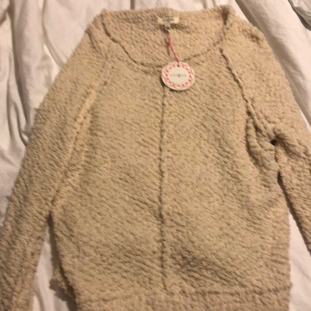 Popcorn sweater